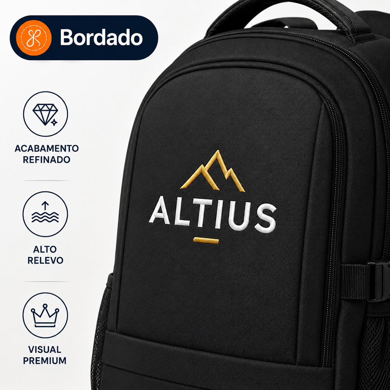 Personalização em Bordado
