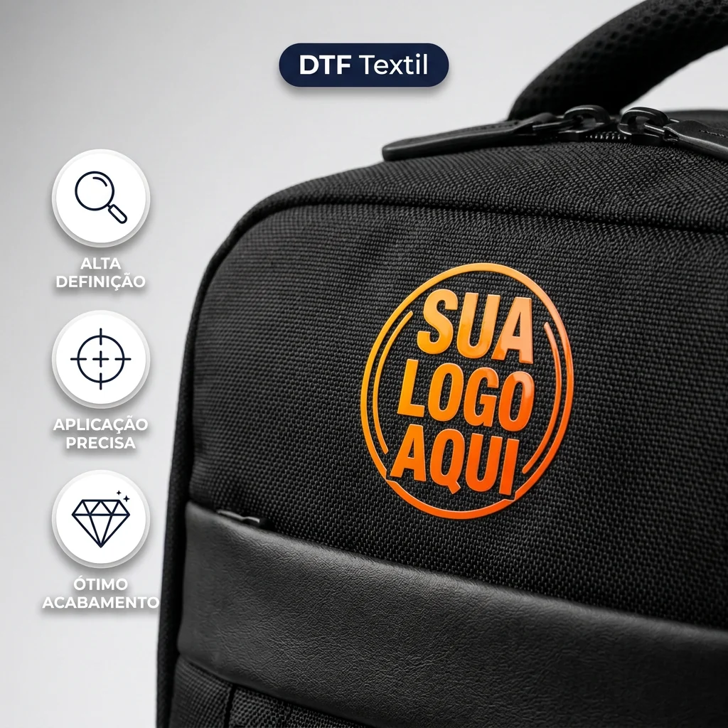 Personalização em DTF Textil