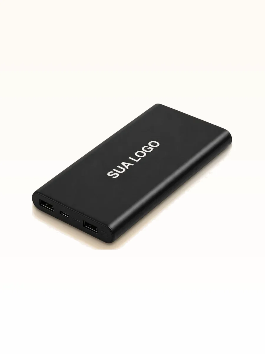 Power Bank personalizada com sua logo